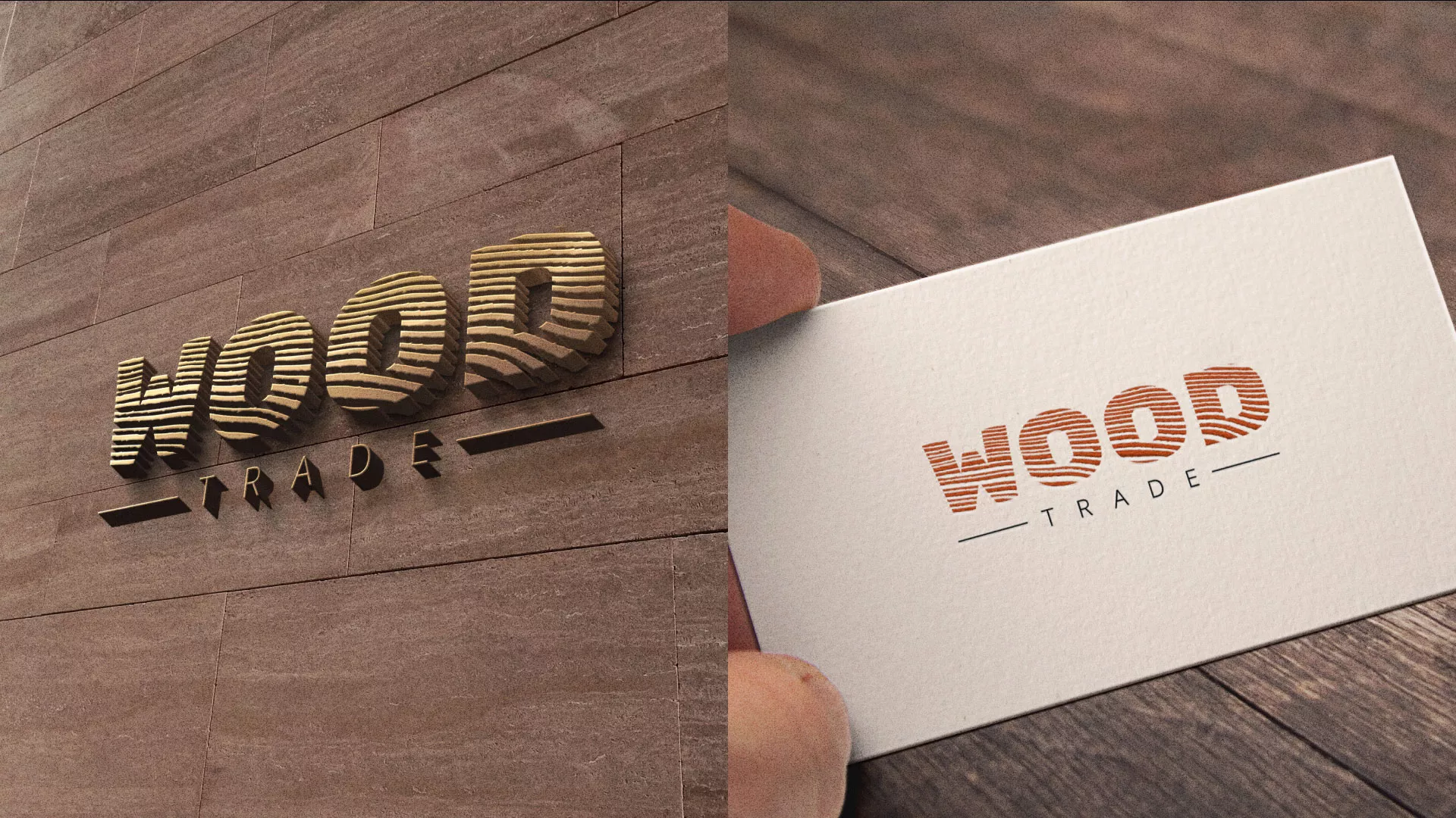 Разработка логотипа для компании «Wood Trade» в Злынке